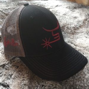 SPIN EM RODEO TRUCKER HAT | USED